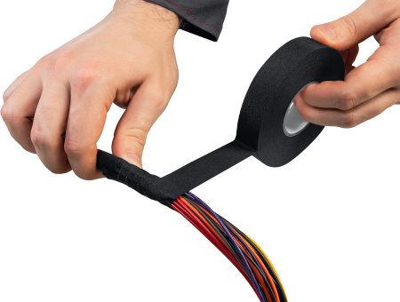 Авто-Жгут термостойкая текстильная изолента, 19мм х 25м ЗУБР