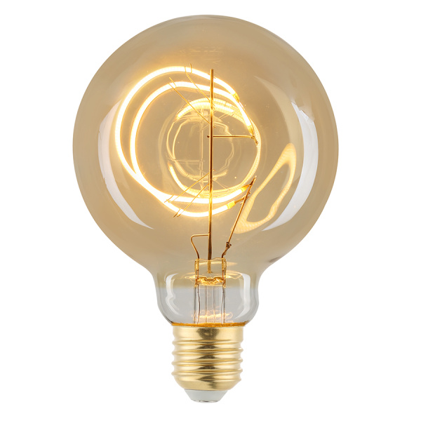 Филаментная светодиодная лампа GLDEN-G95SW-8-230-E27-2700 Золотая 5/20 General