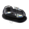 Св-к встр.IP20 GU10 2*50W 220V CLOUD черный NOVOTECH