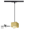 Св-к трековый,провод 1.2м IP20 LED 4000К 12W 220V золото PATERA B NOVOTECH