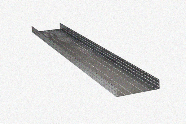 Лоток глухой ЛМГ 400х50х3000 УТ1,5, оцинкованный лист + окрашенный, S1,2