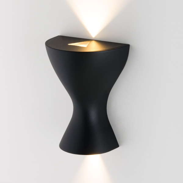 Настенный светодиодный светильник 7Вт 4000К черный IP20 Eos (a047884) Elektrostandard