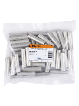 Гильза кабельная медная луженая под опрессовку ГМЛ 35-10 ГОСТ 23469.3-79 TDM