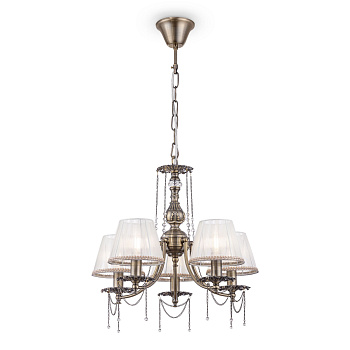 Люстра 5*E14 40Вт Латунь IP20 Rapsodi RC305-PL-05-R Maytoni