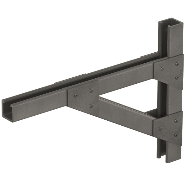 Консоль с опорой для больших нагрузок осн. 1000, стеклопластик G5 DKC