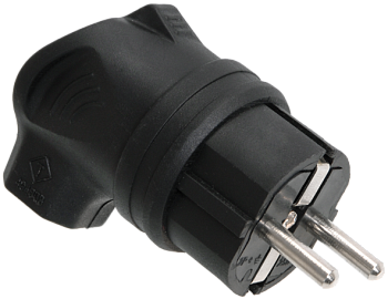 Вилка с боковым вводом ВБу3-1-0м IP44 ОМЕГА IEK