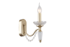 Настенный светильник (бра) 1*E14 40Вт Золото IP20 Zoe FR2009WL-01G Freya