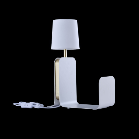 Настольная лампа 1*E27 60Вт Белый IP20 Karl MOD618TL-01W Maytoni