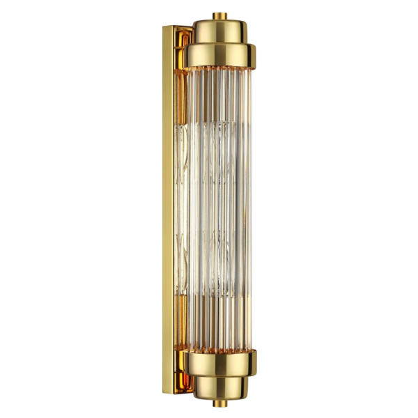 Настенный св-к E14 2*40W LORDI золотой/прозрачный ODEON LIGHT