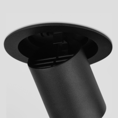 Встраиваемый точечный светодиодный светильник 10Вт 4200К черный матовый IP20 (a052449) Elektrostandard