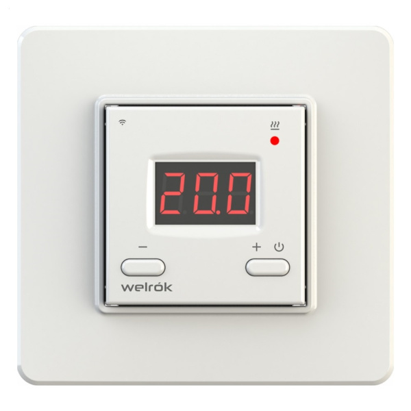 Терморегулятор Welrok az Wi-Fi, для теплого и водяного пола, 3 кВт