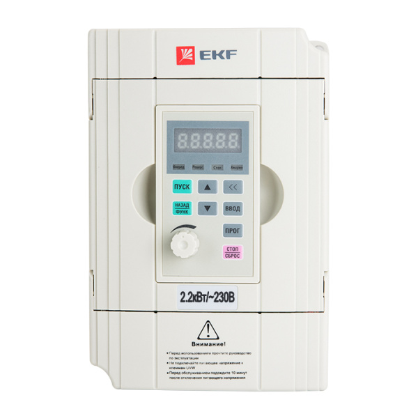 Преобразователь частоты 2,2/4кВт 1х230В VECTOR-100 PROxima EKF