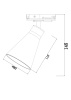 Светильник трековый 1*GU10 10Вт Белый IP20 Virar TR022-1-GU10-W Technical