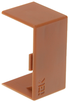 ELECOR Соединитель на стык КМС 12х12 дуб (4шт/компл) IEK