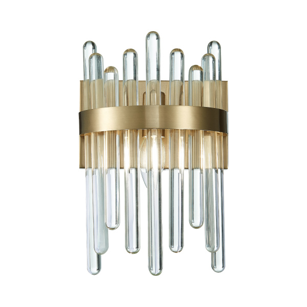 Бра Латунь/Латунь, Прозрачный E14 1*40Вт SL1167.301.01 ST LUCE