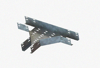 Лоток тройниковый перфорированный ОТ 200х150 УТ1,5, оцинкованный лист, S1,0