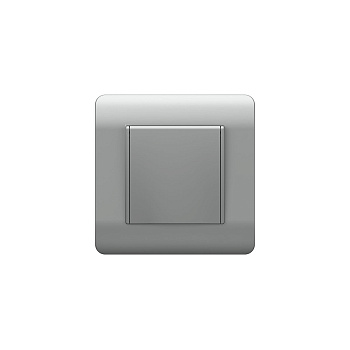 Розетка с/з со шторками с крышкой, 16А, IP44, серебряный NEW3-E CHINT