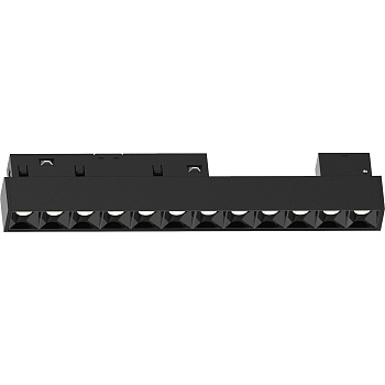 Светильник светодиодный Feron MGN300 трековый низковольтный 12W, 1080 Lm, 3000К, 30 градусов, черный