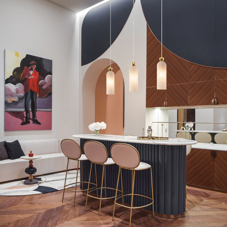 Подвесной светильник 1*E14 40Вт Золото IP20 Antic MOD302PL-01W Maytoni