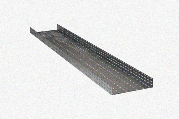 Лоток глухой ЛМГ 400х50х2000 УТ1,5, оцинкованный лист S1,2