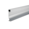 Алюминиевый профиль плинтус с подсветкой 53x14 Серебро (ALM-5314-S-2M) Technical Maytoni