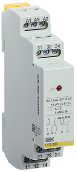 Реле промежуточное модульное OIR 3 контакта 8А 230В AC IEK