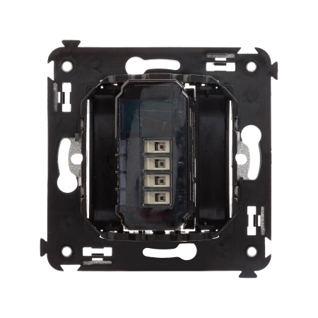 Датчик движения в стену, "Avanti", "Черный матовый" DKC