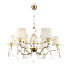 Люстра 9*E14 40Вт Латунь IP20 Madeline FR2019PL-09BS Freya