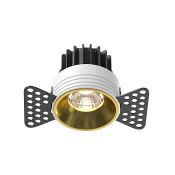 Встраиваемый светильник LED 7Вт Латунь IP20 Downlight DL058-7W4K-TRS-BS Technical Maytoni