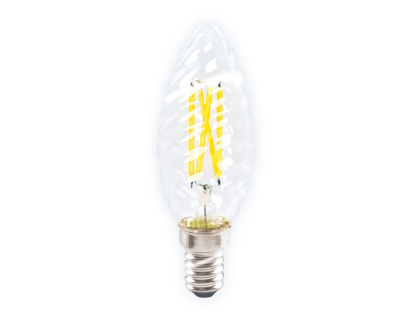 Светодиодная лампа Filament LED C35 6W E14 4200K (50W) 220-240V Ambrella Light
