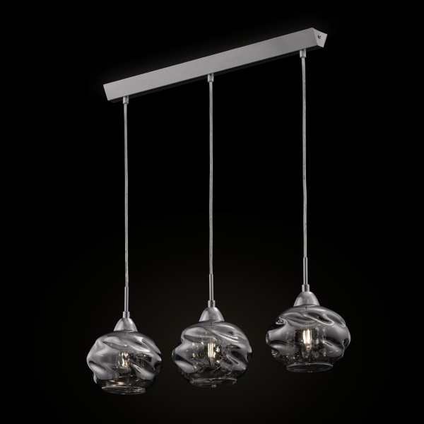 Подвесной светильник 3*E14 40Вт Никель IP20 Haze P244-PL-03-N Maytoni