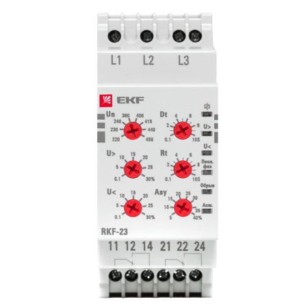 Реле контроля фаз RKF-23 EKF