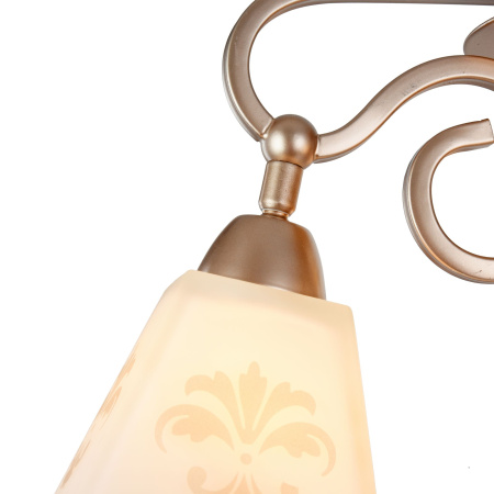 Потолочный светильник 7*E14 60Вт Золото IP20 Silvana FR2062-PL-07-G Freya