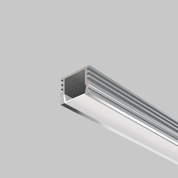 Алюминиевый профиль накладной 16x12 Серебро (ALM005S-2M) Technical Maytoni