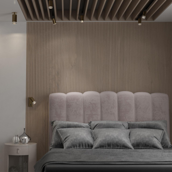 Св-к накл.настенный IP20 GU10 9W 220V ULAR матовое золото NOVOTECH