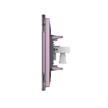 Розетка телефон Розовая Livolo