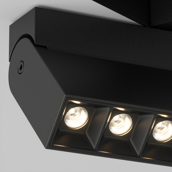 Трековый светильник LED 20Вт Черный IP20 Magnetic track system Gravity TR077-2-20W3K-B Technical Maytoni