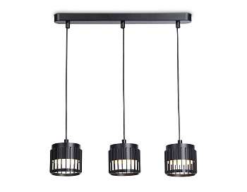 Подвесной светильник со сменной лампой TN71175/3 BK черный GX53/3 400*100*1080 Ambrella Light