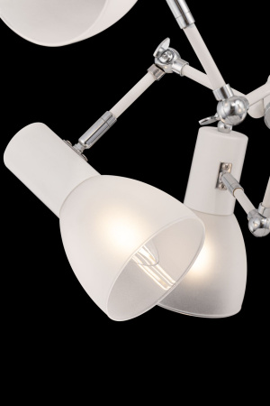 Люстра 8*E14 40Вт Белый и Хром IP20 Avery FR5080PL-08W Freya