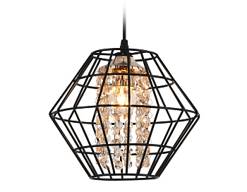 Подвесной светильник в стиле лофт TR5852 DCF/TI темный кофе/янтарь E27 max 40W D280*1200 Ambrella Light