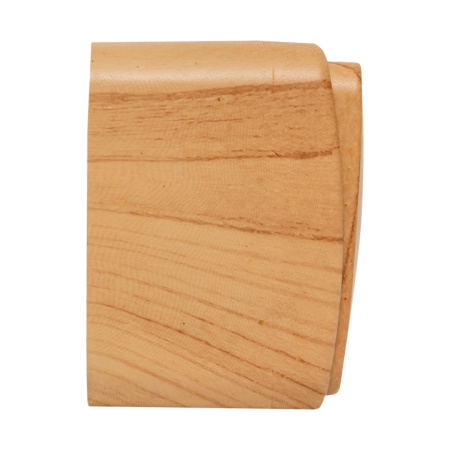 Минск Выключатель 2-клавишный ОП 10А с индикатором светлое дерево EKF