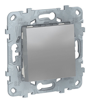 Unica NEW Механизм выключателя СУ 1-кл. 10А алюминий IP21 Schneider Electric