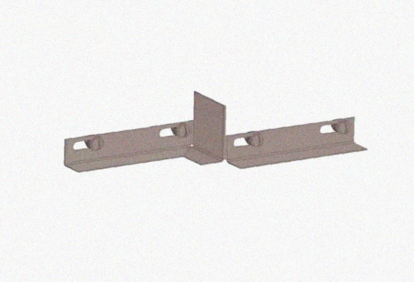 Соединитель-переходник замковый ПУгЛЗ 20х80 УТ1,5, оцинкованный лист, S1,0