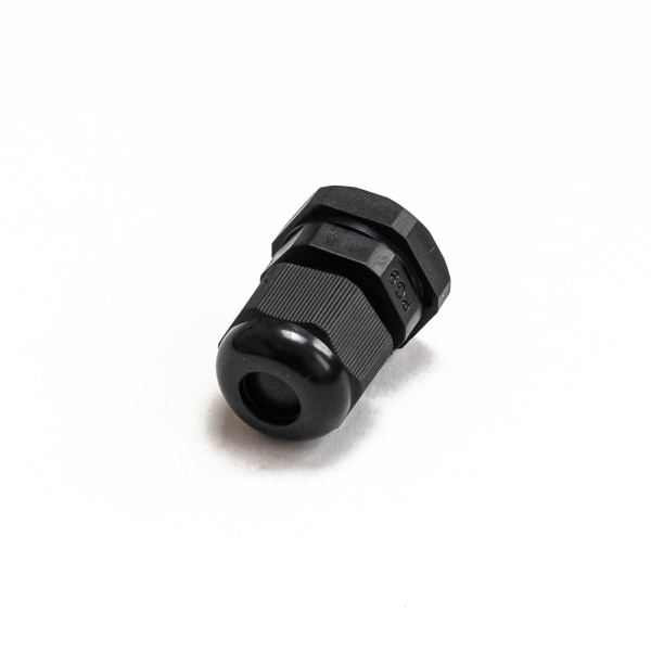 Сальник PG 9 (IP68) d отверстия 4-8 мм черный (3 шт/уп) Промрукав