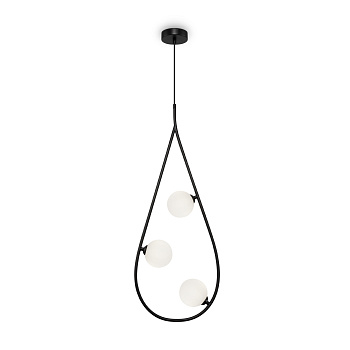 Люстра 3*G9 25Вт Черный IP20 Perlina FR4005PL-03B2 Freya