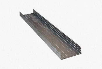 Лоток перфорированный ЛМ 150х50х3000 УТ1,5, оцинкованный лист, S1,2
