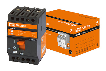 Выключатель автоматический ВА МОД ВА88-32 3П 50А 25кА TDM