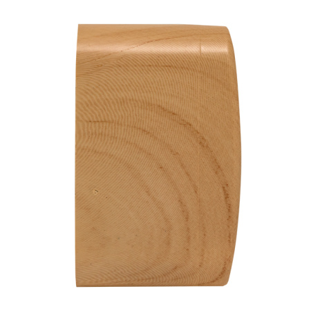 Минск Розетка 2-местная ОП 10А без заземления светлое дерево EKF