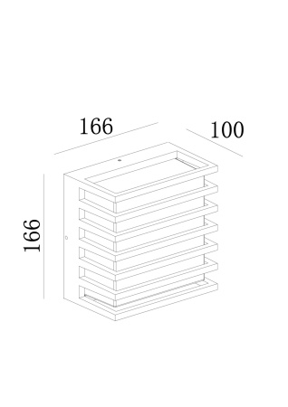 Бра 10Вт 3000K Черный IP20 Downing Street O020WL-L10B4K Outdoor