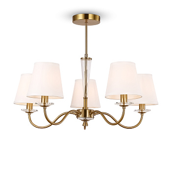 Люстра 5*E14 40Вт Латунь IP20 Osborn FR2027PL-05BS Freya